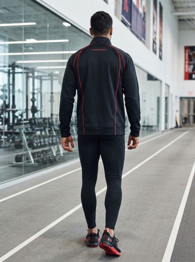 Under Armour Full Zip Jacket (Category: Coats, Jackets and Outerwear) located in Bago City. Submitted by gent.ly.getup (Listing ID 1468608278, Image 2). Description: like new issue: my small runs Lang 21 by 27 9.8/10 color rate.