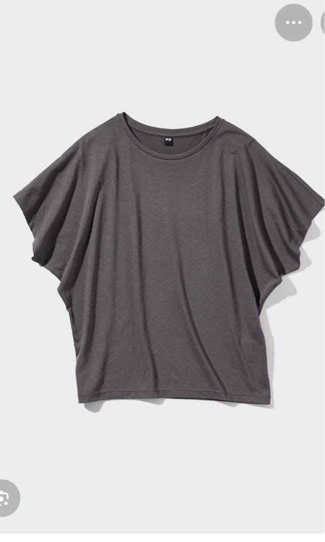 Uniqlo Airism Drape Shirt (Category: Shirts) located in Silang. Submitted by princess_ameerah (Listing ID 1468595308, Image 1). Description: Uniqlo Airism Drape Shirt - Large on tag -Condition 10/10 -Color may vary due to lighting Location:Cavite Shipping via J&T Mode of payment: Gcash,BPI & Maribank 250.
