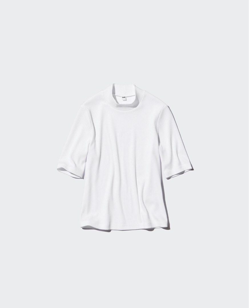 Uniqlo Ribbed Half Sleeve Top (Category: Shirts) located in Manila. Submitted by caseyandreaa2 (Listing ID 1468658085, Image 1). Description: - Brand: Uniqlo - Size: S Pick up only Loc: BGC, Taguig, Metro Manila Book your own courier .