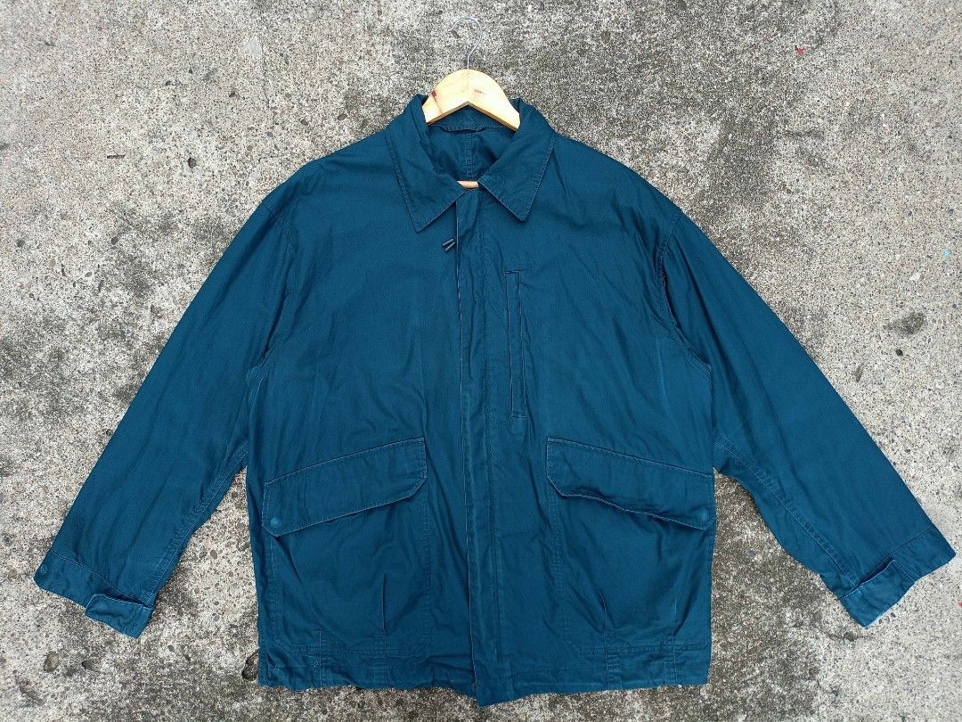 Uniqlo U Dark Teal Utility Jacket Size M (Category: Coats, Jackets and Outerwear) located in General Santos City (Dadiangas). Submitted by jay-fits (Listing ID 1468611285, Image 1). Description: UNIQLO U Oversized Utility Jacket UNIQLO U Oversized Utility Jacket Medium on tag 26x29 Dark Teal Color Rate 9/10 🔥 Excellent Condition, No Issue Location Davao City Mine 390+Sf .