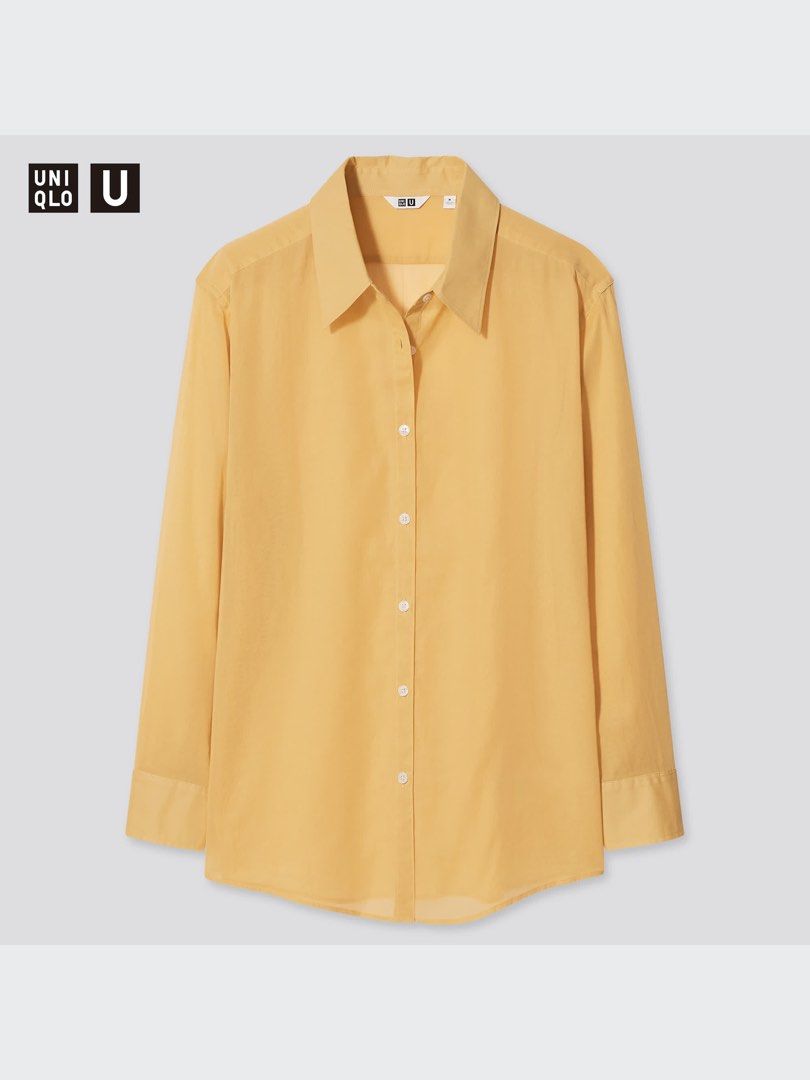 SALE‼️UNIQLO U sheer long sleeve top (Category: Longsleeves) located in San Jose del Monte. Submitted by mamiracky (Listing ID 1468589772, Image 2). Description: Last price posted In good condition No flaws No when worn .