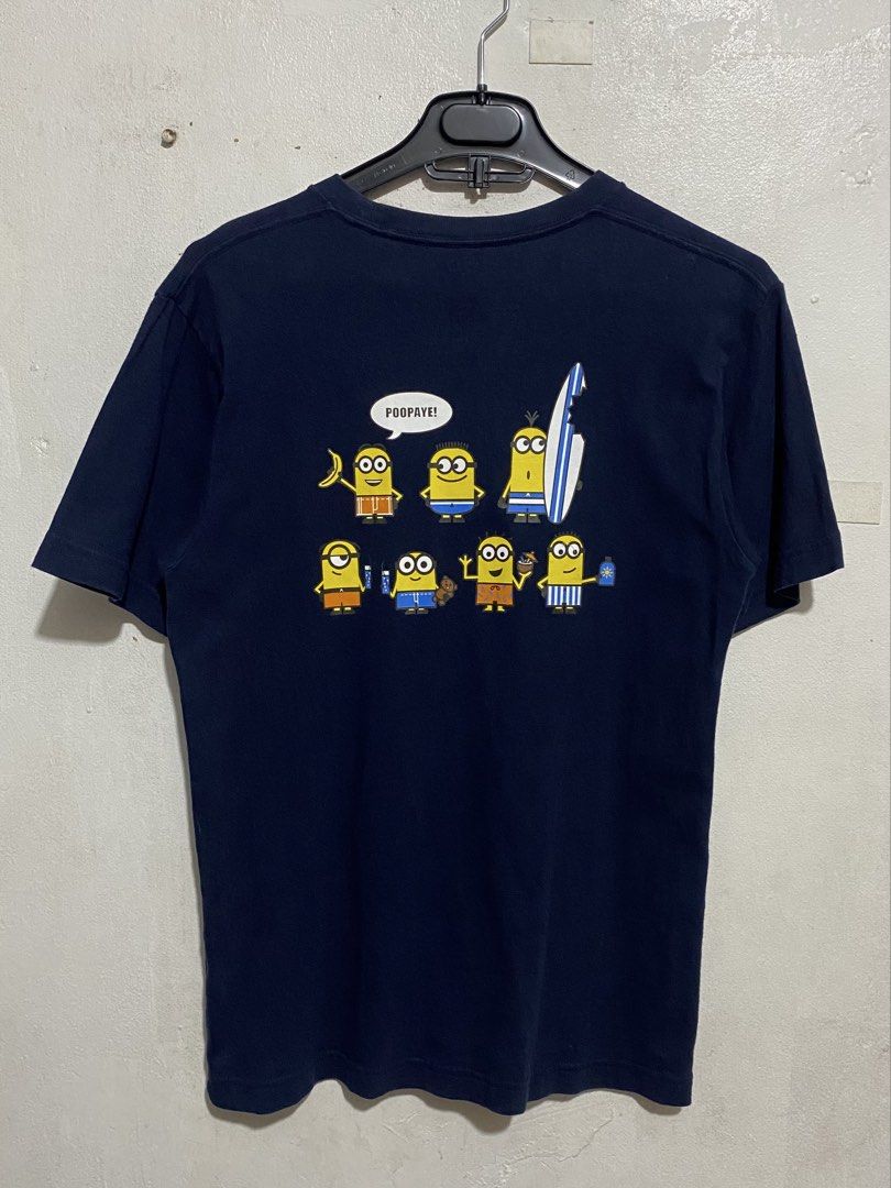 UNIQLO x DESPICABLE ME (Category: Shirts) located in Manila. Submitted by brndn.rgld (Listing ID 1468665976, Image 2). Description: 18 Width 25.5 Length Like new condition No issue Dm ur sure offer only.