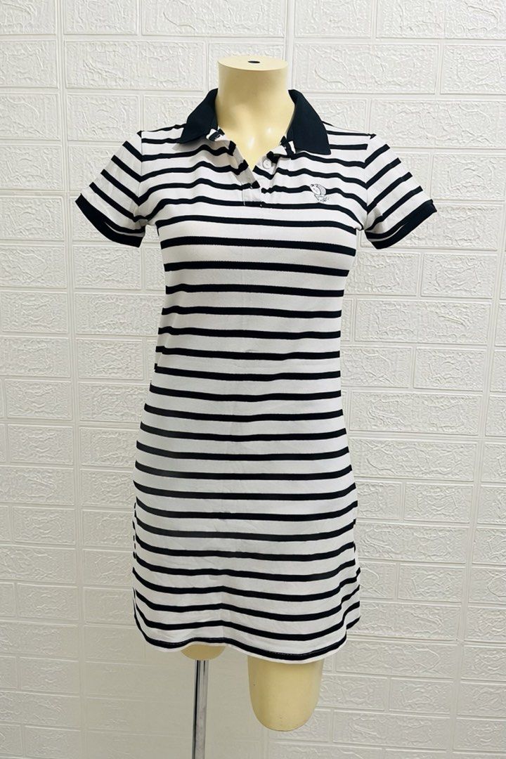 US POLO Dress (Category: Dresses) located in Quezon City. Submitted by klawdeclutteeeeerr (Listing ID 1468703128, Image 1). Description: ORIGINAL MINIMAL YELLOW STAIN KERI MATANGGAL BAGONG BAGO PA TELA M-L.