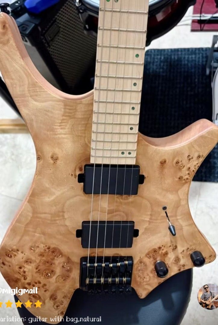 Used ZLG Headless Guitar (Category: Musical Instruments) located in Taguig. Submitted by czar251990 (Listing ID 1468672599, Image 3). Description: Selling my personnal ZLG Headless Guitar bought it online with Original Prize of 9,000+php at online shop and selling it only 4,000php at also the price is negotiable Slightly Used Reason for Selling: Hindi na nagagamit dahil sobrang busy sa work at need rin ng cash for necessity Specification Brand: Z