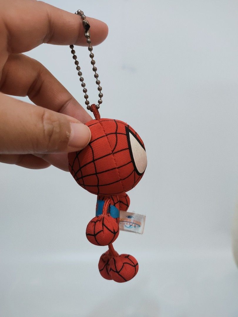 USJ Spiderman Plush Charm (Category: Plushies & Soft Toys) located in Antipolo. Submitted by bhabiegraciefashionlab (Listing ID 1468532135, Image 2). Description: ✨USJ Spiderman Small Plush Charm 🇯🇵Authentic From Japan 🔖Good Condition 📸Actual Photos posted, what you see is what you'll get 😍Perfect for Spiderman Fans/Collectors or for gifting 💸MOP 👉🏻Gcash /Maribank/GoTyme 🚚MOD 👉🏻J&T / Lalamove ❌NO FREE Sf (sf is paid by the buyer) ❌NO C