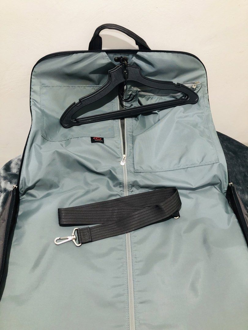 VALISE BY ACE GARMENT BAG (Category: Shoulder Bags) located in Imus. Submitted by dhouseoftotes (Listing ID 1468633274, Image 2). Description: 📐 MEASUREMENTS‼️ H - 21 inches W - 39 inches D - 3.5 inches WHEN FOLD FROM JAPAN! HEAVY DUTY MATERIAL GOOD AS NEW WITH SLING COMPLETE INCLUSION 1- ZIPPER COMPARTMENT (BACK) 2- ZIPPER COMPARTMENT (FRONT) 2- POCKETS INSIDE DISCLAIMER!! I am not affiliated, associated, authorised, endorsed by, or in any way 