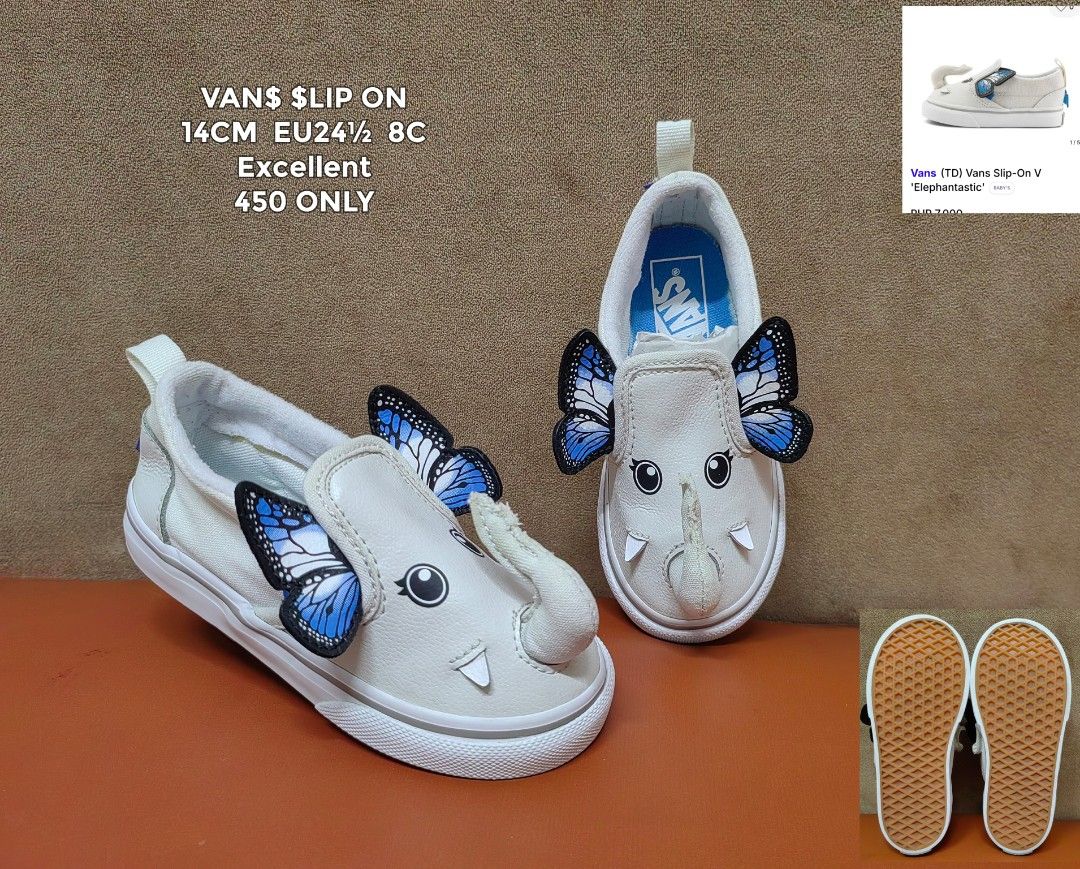VANS KIDS ELLE (Category: Babies & Kids Fashion) located in Cebu City. Submitted by shopwithshee (Listing ID 1468502085, Image 1). Description: Hi🖐 Welcome to my shop! All items are guaranteed 💯 orig. All Br@nded preloved items with ff conditions; Likenew ( LN), Excellent Used condition ( EUC), Very good condition (VGUC) Kindly refer Details in the pic. Dont hesitate to dm for more pics and angle you want to see. I will be happy to respond to y
