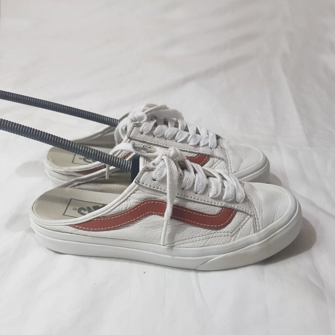 Vans style 36 mule (Category: Slippers and slides) located in Cebu City. Submitted by dwightmendozasr (Listing ID 1468649065, Image 2). Description: Vans style 36 mule Size 6.0 women , 36.0 euro -Soles intact as per last checking 7/02/26 ~minor signs of usage which are normal for preloved items Php 300.00 + shipping fee Code: SHOES0117.