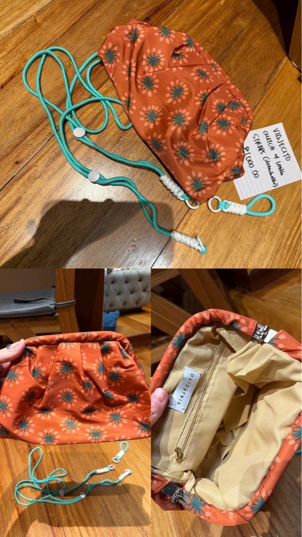 VIAJECITO CLUTCH & LONG STRAP (Category: Purses & Pouches) located in Manila. Submitted by mariejoytolero (Listing ID 1468532436, Image 1). Description: .