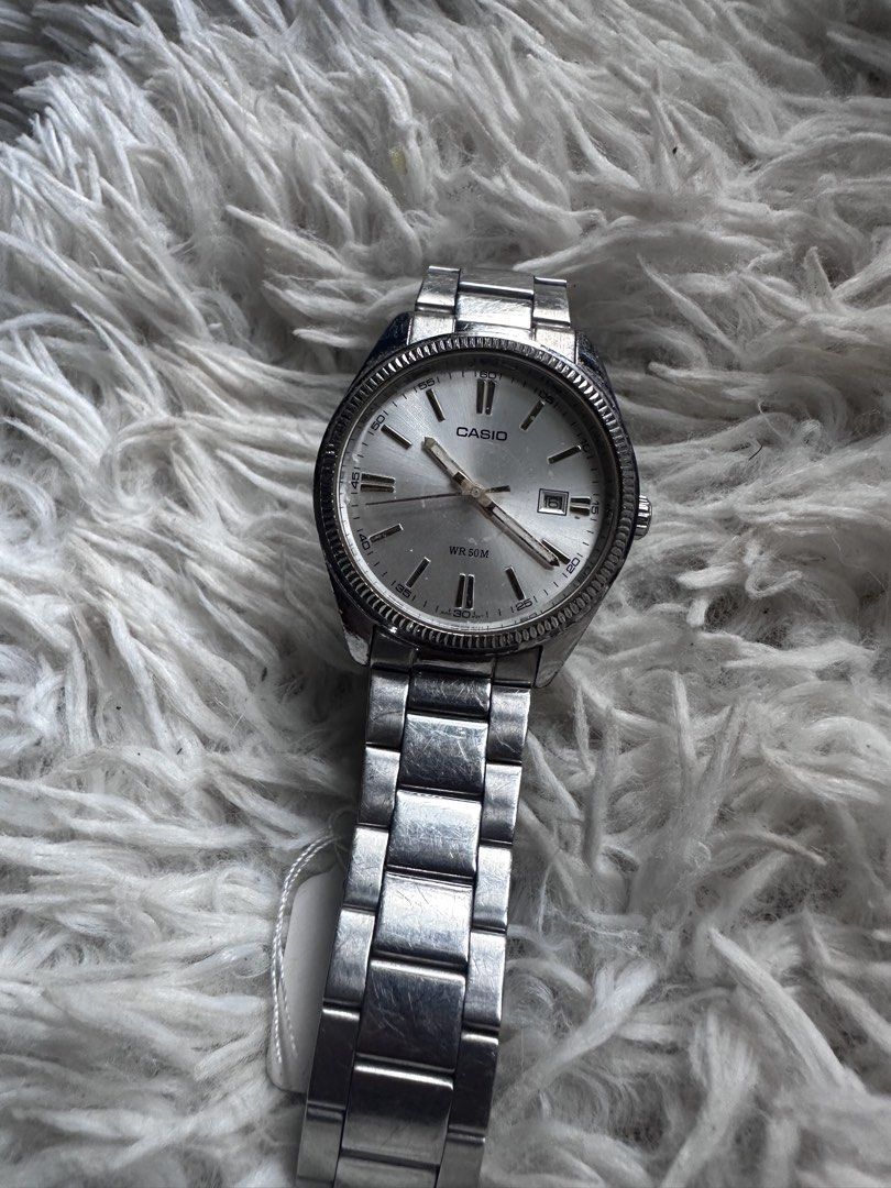 Vintage Casio (Category: Luxury Watches) located in Iriga City. Submitted by siacsomar43 (Listing ID 1468536432, Image 1). Description: 👦For Men’s 🫰good for everyday used ✅not automatic 🇯🇵 from japan ✅japan surplus buy at your own risk ⚠️Note: Authenticity is Not Guaranteed so manage your expectations before buying it 🚚we can ship thru jnt/lbc 📍 we are located in nabua sta elena baras camarines sur.