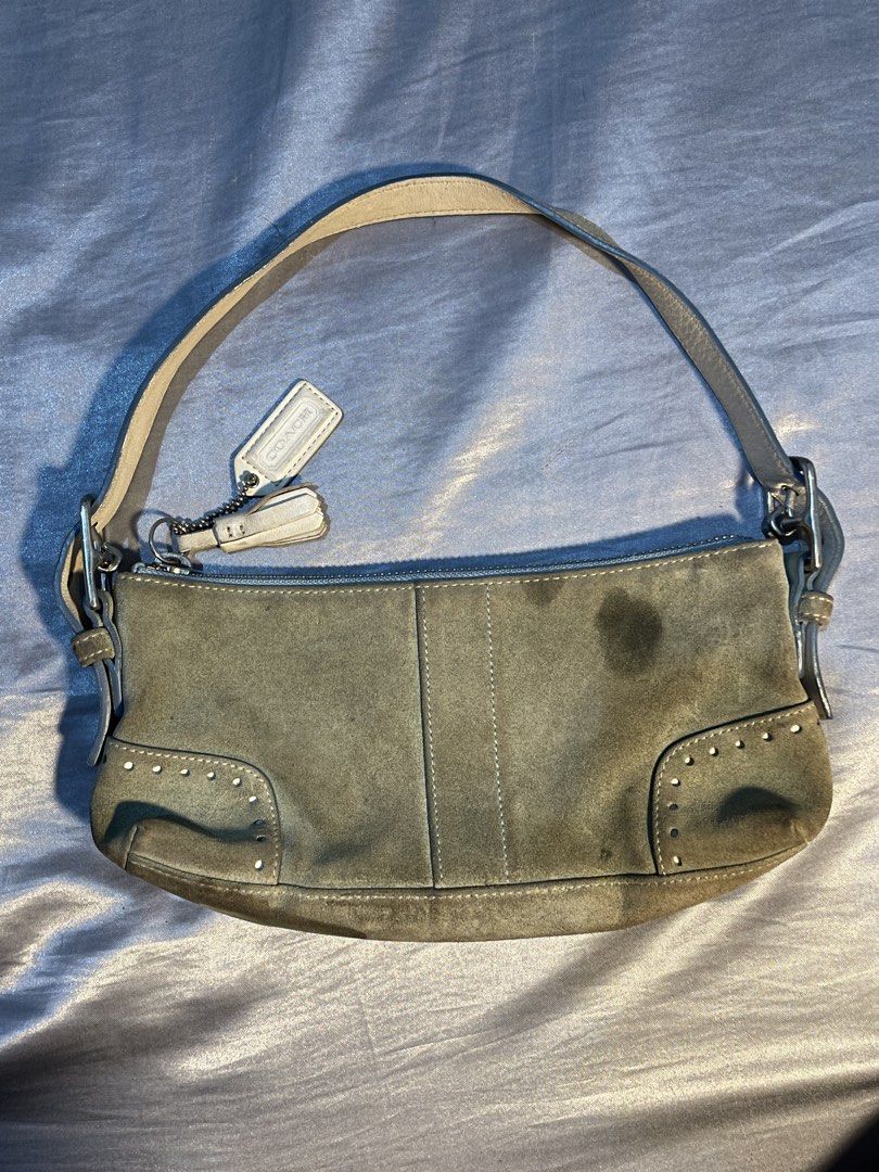 Sale!! Vintage Coach Baguette 5032 Suede (Category: Luxury Bags & Wallets) located in Mandaluyong City. Submitted by summersamnl (Listing ID 1468681959, Image 1). Description: .