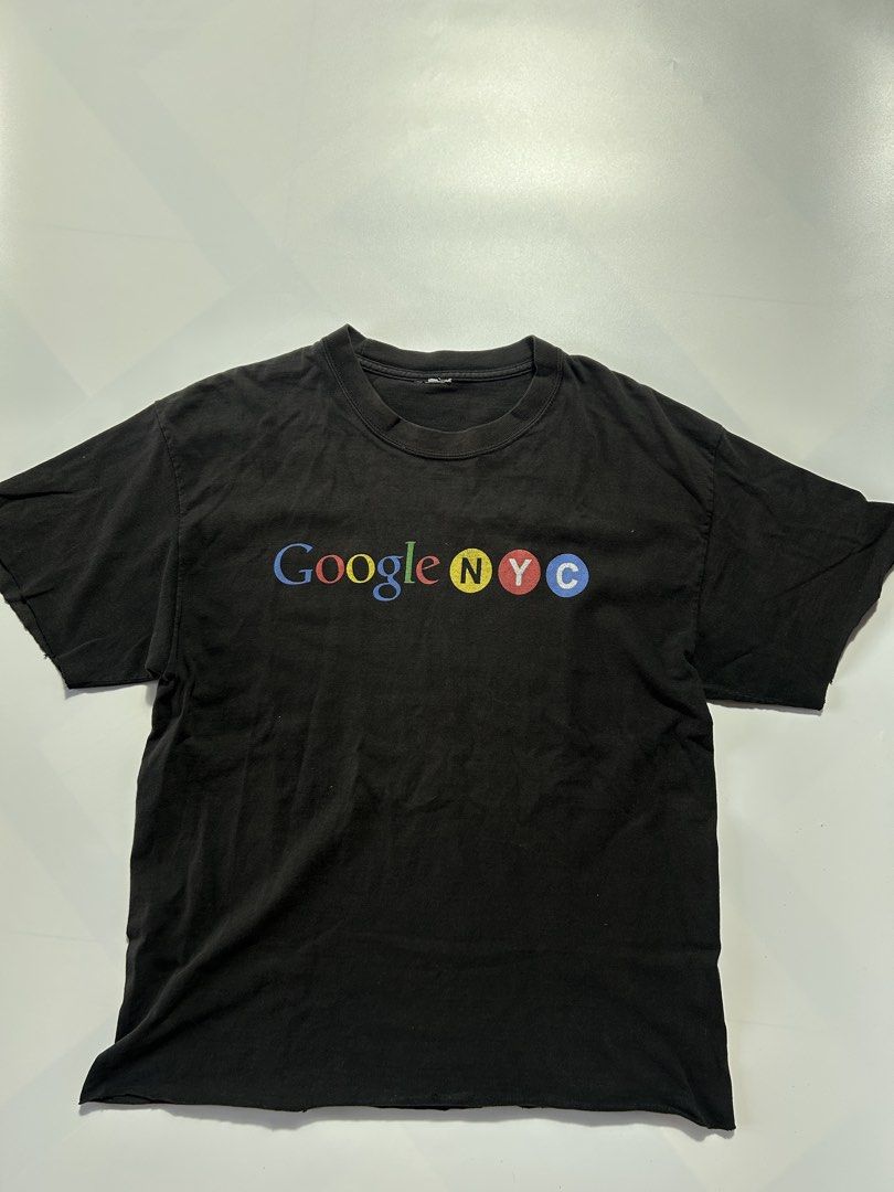 Vintage Google NYC Shirt (Category: Tshirts & Polo Shirts ) located in Calamba. Submitted by twstwrld (Listing ID 1468603081, Image 1). Description: Vintage Google NYC Shirt Cut tags size Medium-Large 21x25 boxy fit.