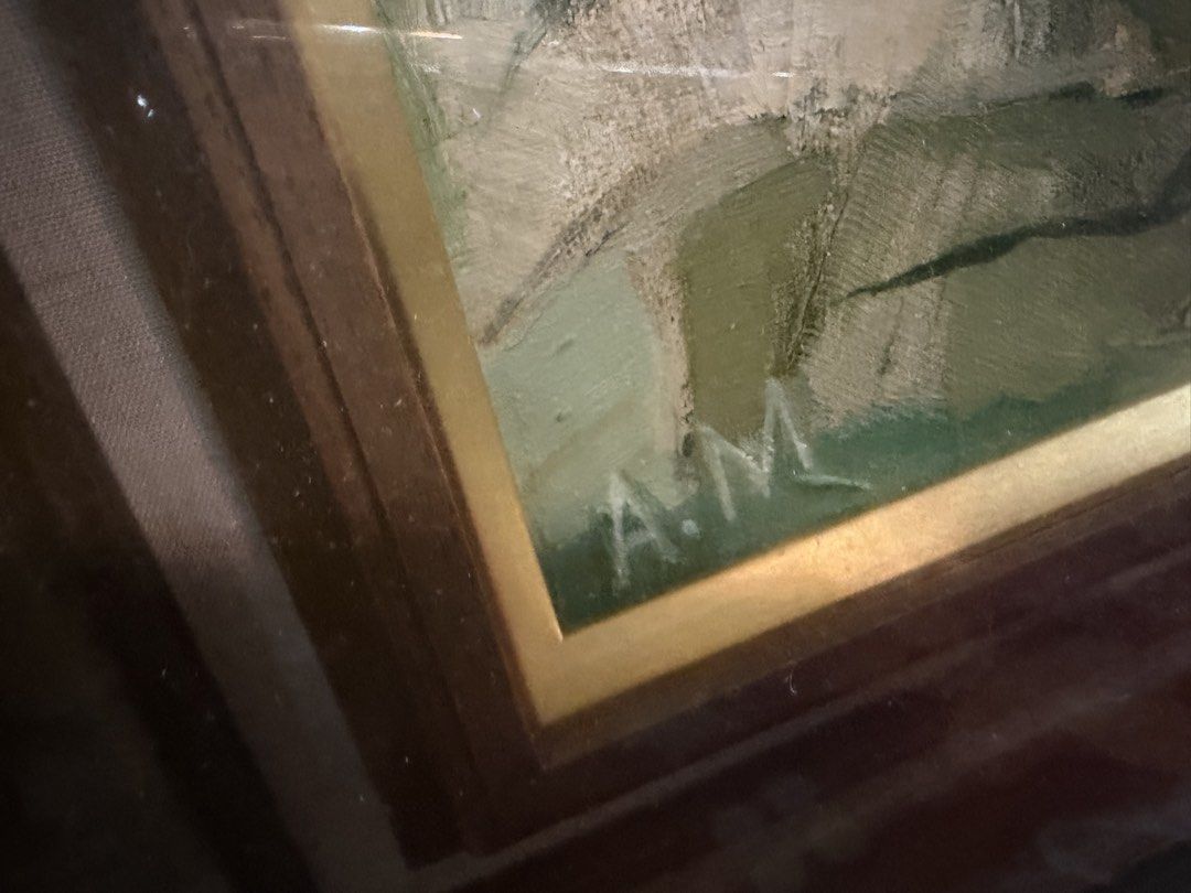 Vintage Iconic 3 Figures painting (Category: Vintage Collectibles) located in Paranaque City. Submitted by edszz (Listing ID 1468670864, Image 3). Description: Vintage Iconic 3 Figures painting Pristine condition.