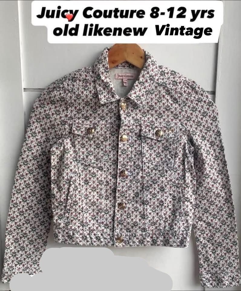 Vintage Juicy couture (Category: Babies & Kids Fashion) located in Davao. Submitted by jedee31 (Listing ID 1468686063, Image 1). Description: Vintage jacket for kids Likenew quality .