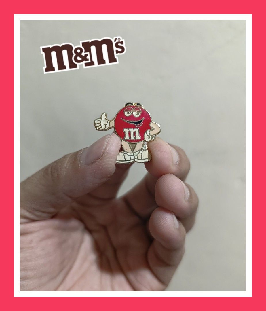 Vintage M&M's Red Brooch Pin (Category: Everything Else Others) located in Bacoor. Submitted by nineties_kid (Listing ID 1468595949, Image 1). Description: <==• Vintage M&M's Red Brooch Pin Length: About and inch Issue: No lock _________________________ -Modes Of Delivery: J&T/Lalamove/ LBC (Cash on Pick-up/COD) -Meet-up (Bacoor Cavite Area/Mandaluyong-Shaw,Hulo,Makati Ave) -Modes Of Payment: GCASH NO LAST MINUTE CANCELLATION AND JOY RESERVER WIL