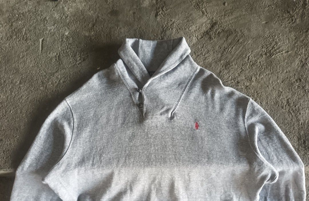 VINTAGE POLO RALPH LAUREN (Category: Coats, Jackets and Outerwear) located in San Pedro. Submitted by good-finds (Listing ID 1468527713, Image 2). Description: VINTAGE POLO RALPH LAUREN SHAWL COLLAR KNITTED SWEATER CARDIGAN XXL ON TAG NO FLAWS.