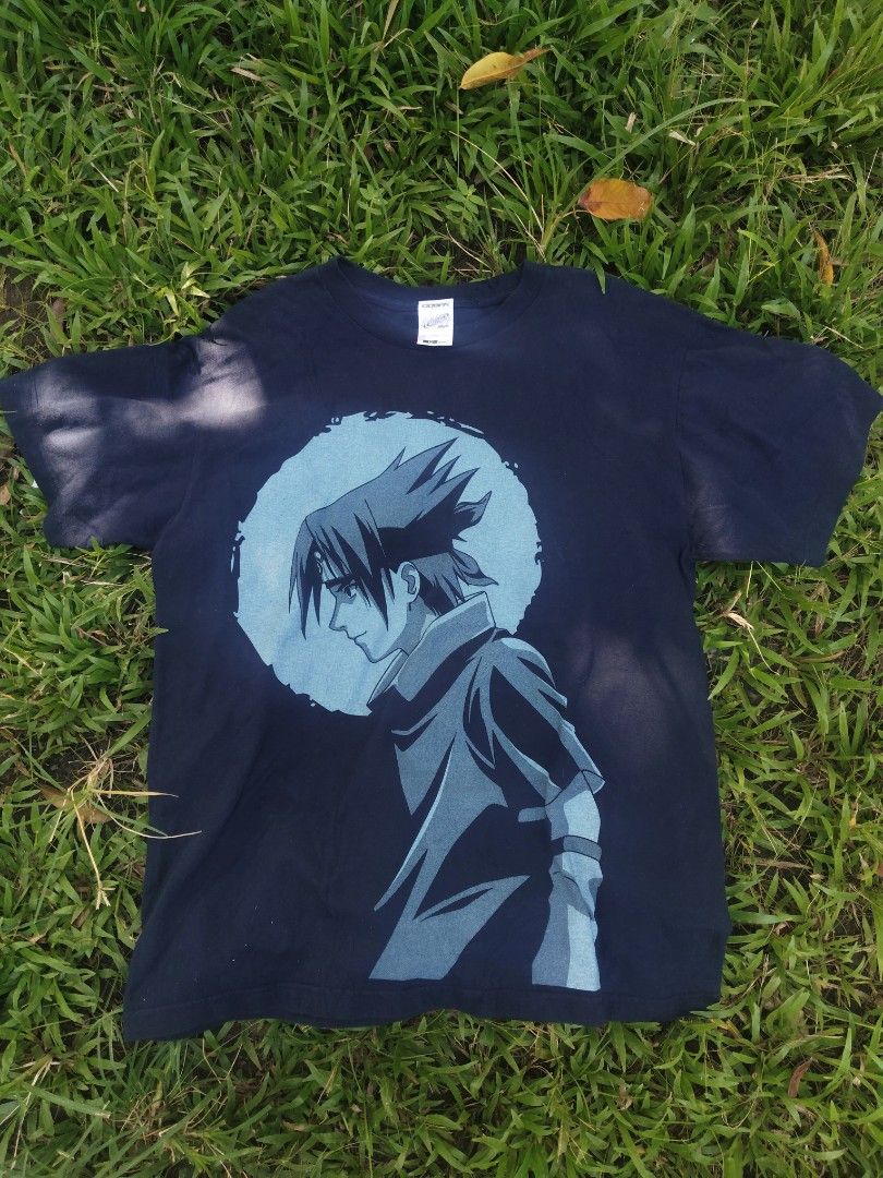 vintage Sasuke uchiha shirt (Category: Tshirts & Polo Shirts ) located in Davao. Submitted by honest_thrift (Listing ID 1468575654, Image 1). Description: dimes 22x28 large on tag no issue cospa tag at may cut tag rin sya sa likod.