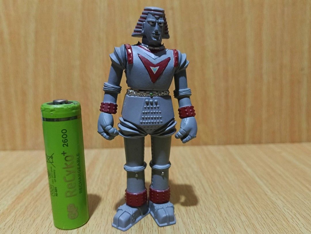Vintage Yutaka Giant Robo figure (Category: Vintage Collectibles) located in Makati City. Submitted by anikeetoys (Listing ID 1468684635, Image 1). Description: Vintage Yutaka Giant Robo figure.