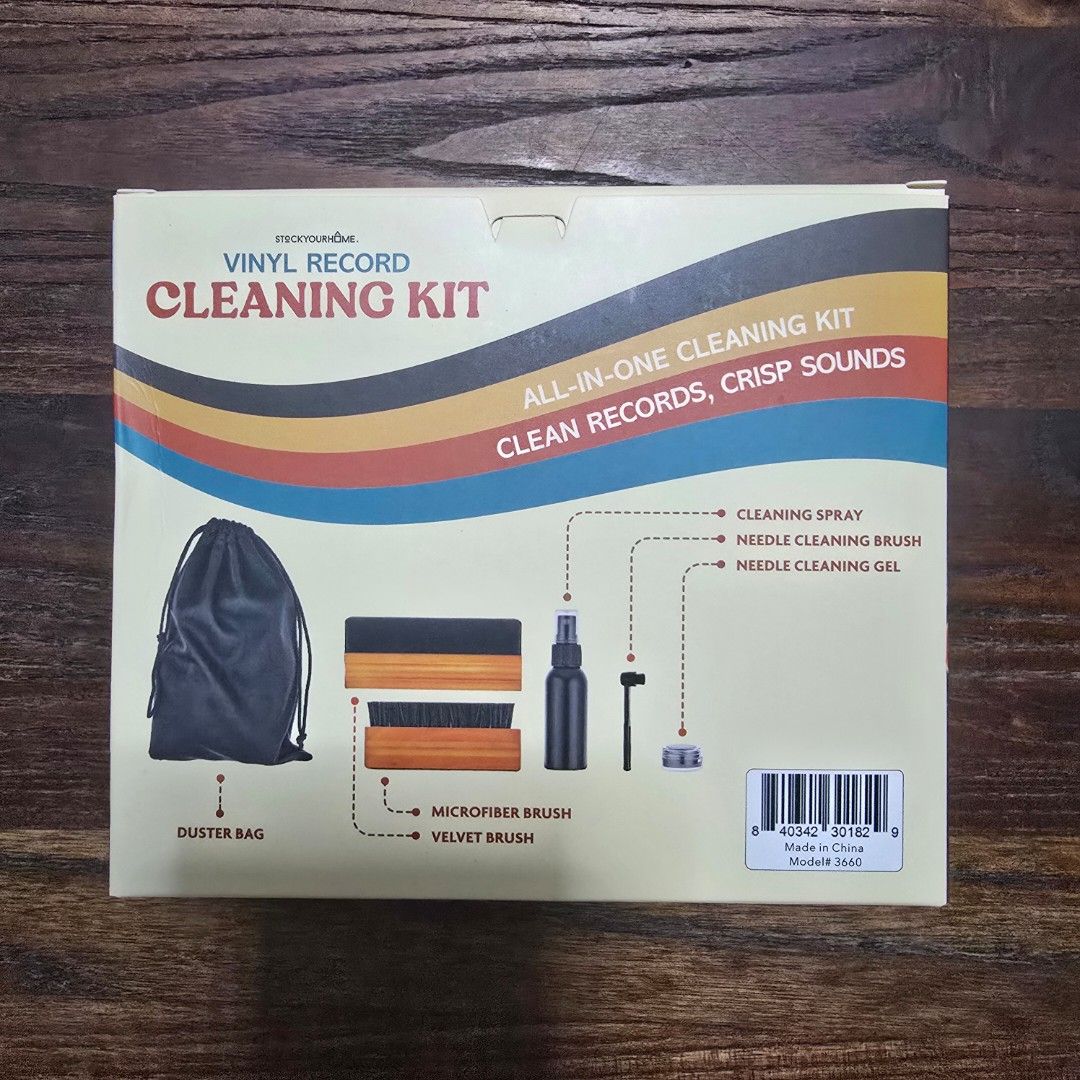 Vinyl Record Cleaning Kit (6 piece kit) (Category: Vinyls) located in Taguig. Submitted by Kapitan_Plaka (Listing ID 1468515817, Image 2). Description: brand new Vinyl Record Cleaning Kit (6 piece kit).