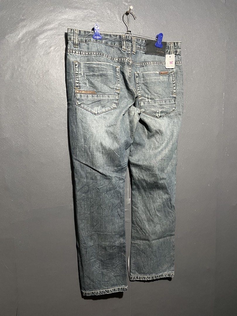 Vtg. Prada Denim Jeans (Category: Luxury Apparel) located in Manila. Submitted by claii_collection (Listing ID 1468533409, Image 2). Description: Vtg. Prada Denim Jeans - 35x40 - Excellent Condition - Complete tags and washtags .