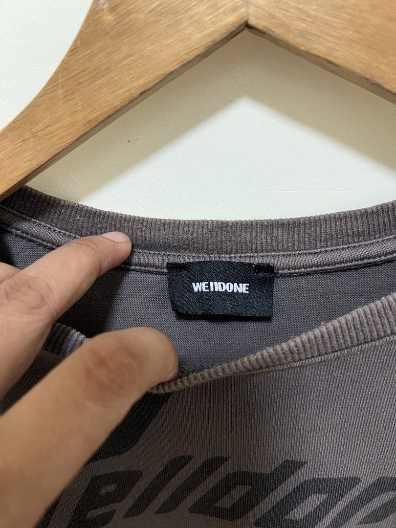 Welldone Dark Gray Multi Logo Design Shirt (Category: Tshirts & Polo Shirts ) located in Manila. Submitted by thriftpoint99 (Listing ID 1468690082, Image 2). Description: 25x27 No issue Excellent condition.