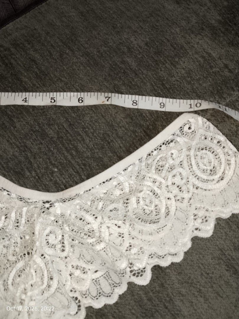 White lace thong panty (Category: Undergarments & Loungewear) located in Manila. Submitted by truecrystal-1407 (Listing ID 1468626322, Image 3). Description: .