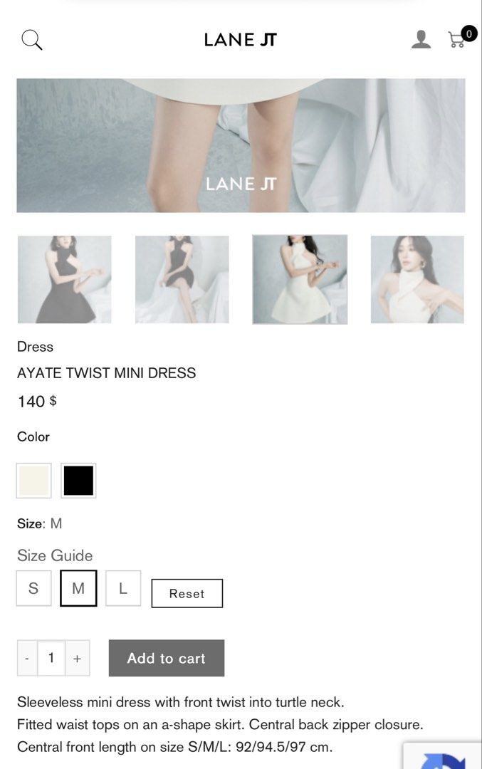 white mini dress (Category: Dresses) located in Taguig. Submitted by shoppiaholic (Listing ID 1468594680, Image 3). Description: .