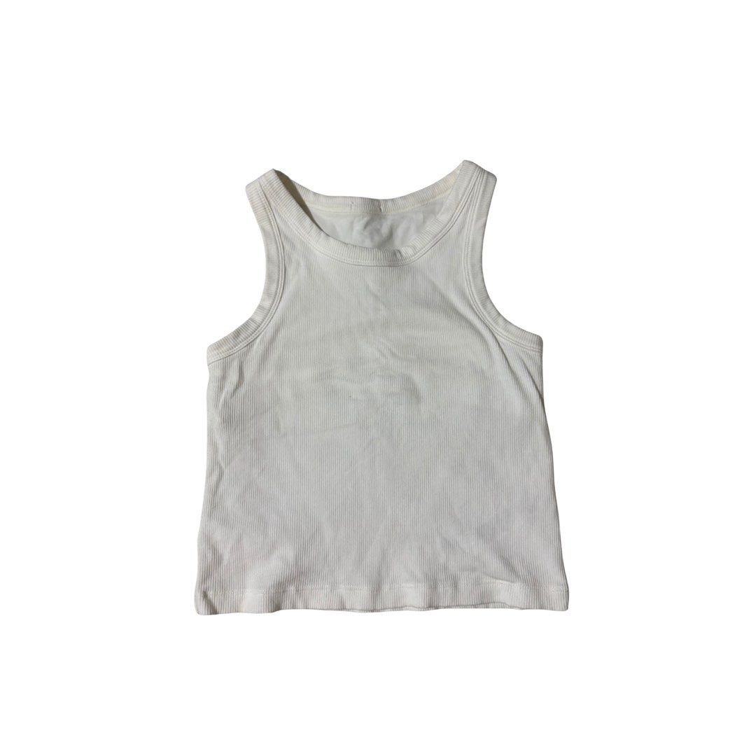 white ribbed tank too (Category: Sleeveless) located in Cainta. Submitted by e11ise (Listing ID 1468581605, Image 1). Description: rfs: declutter.