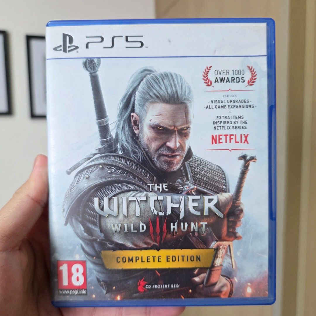 Witcher 3 Complete Edition ps5 game (Category: PlayStation) located in Manila. Submitted by sweettotes_ph (Listing ID 1468587814, Image 1). Description: No issues Fully working Good condition I have other games feel free to check my listings :) For pickup or delivery Bdo Gcash Maya Gotyme payment.