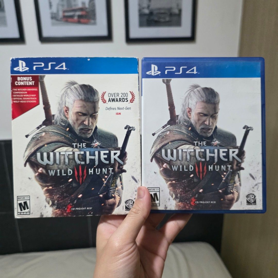 Witcher 3 Wild Hunt ps4 game (Category: PlayStation) located in Manila. Submitted by sweettotes_ph (Listing ID 1468594170, Image 1). Description: No issues Fully working Good condition I have other games feel free to check my listings :) For pickup or delivery Bdo Gcash Maya Gotyme payment.