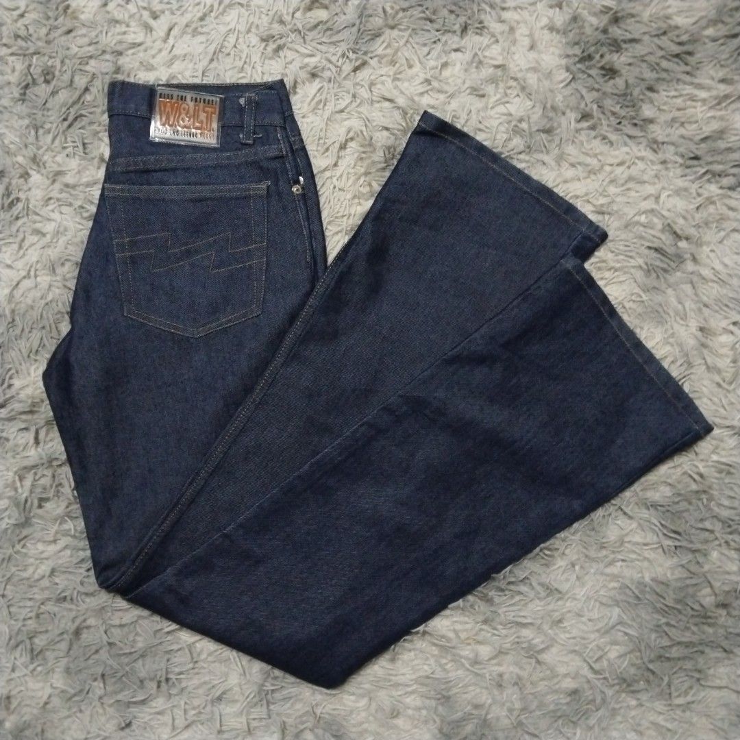W&LT WALTER VAN BEIRENDONCK BOOT CUT JEANS (Category: Jeans) located in Cavite. Submitted by realdeal98 (Listing ID 1468670109, Image 3). Description: W&LT WALTER VAN BEIRENDONCK BOOT CUT JEANS - Like new condition Measurement when Iaid flat Size 29 on tag 14.5 inches waistline 42 inches length 42 inches outseam 32 inches inseam 9 inches leg opening 8 inches front rise 8.5 inches thigh 3000 shipped via JNT.