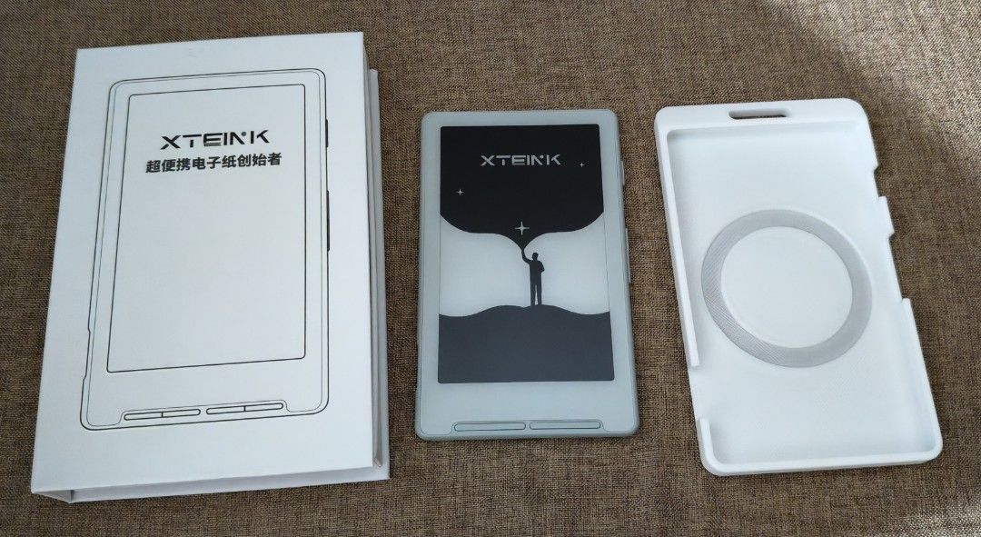 Xteink reading stark x4 (Category: E-Readers) located in Santa Rosa. Submitted by mickshop (Listing ID 1468640420, Image 1). Description: - Brand/Model: Xteink Reading Stark X4 - Storage: 16GB - Condition: good as new, opened to test - Inclusions: Original box and extra case, and magnetic also with a screen protector already - Meet-up locations: SM City Santa Rosa, Robinsons Sta. Rosa, Robinsons Place Manila.