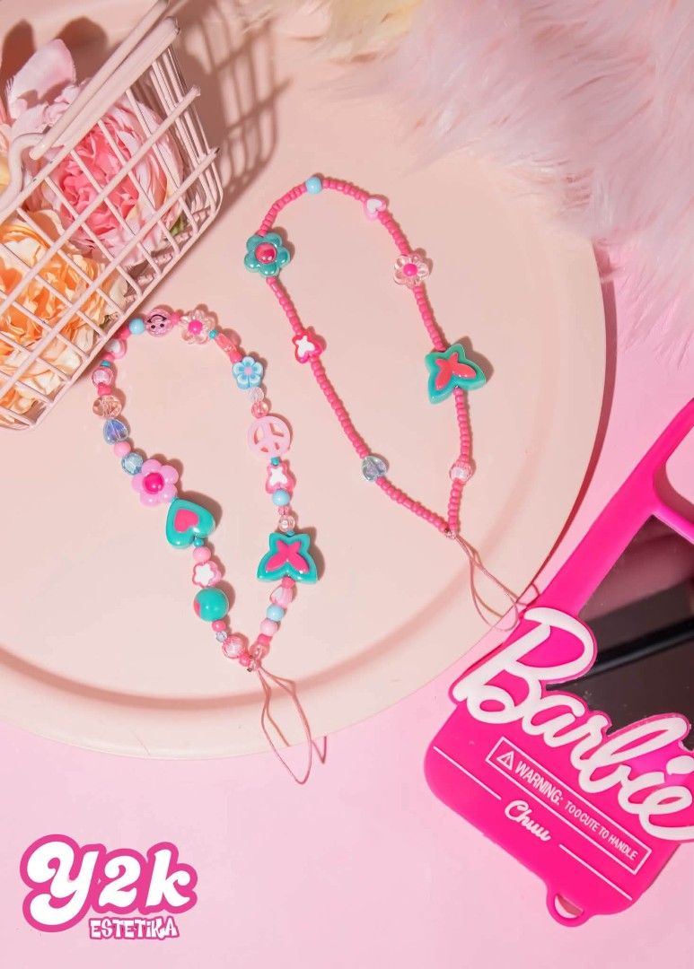 Y2K Barbie Theme Phone Holder Charm (Open for Customize) (Category: Charms) located in Manila. Submitted by y2kestetika.official (Listing ID 1468533682, Image 2). Description: Y2K Barbie Theme Phone Holder Charm (Open for Customize) for ₱350 only • Open for Customize • We accept Bulk Orders for Giveaways, Souvenirs and etc. • Same day delivery available within Metro Manila via Lalamove/Grab • LBC shipment for provinces area • Tick Tock Check Out.