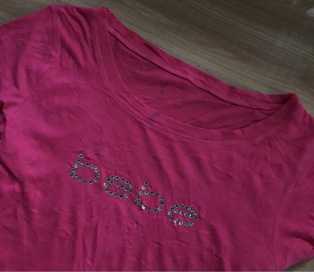 Y2k Bebe Pink Tops (Category: Others Tops) located in Cebu City. Submitted by whytruekoy (Listing ID 1468582075, Image 2). Description: Y2k Bebe Pink Tops Authentic Small - Med.
