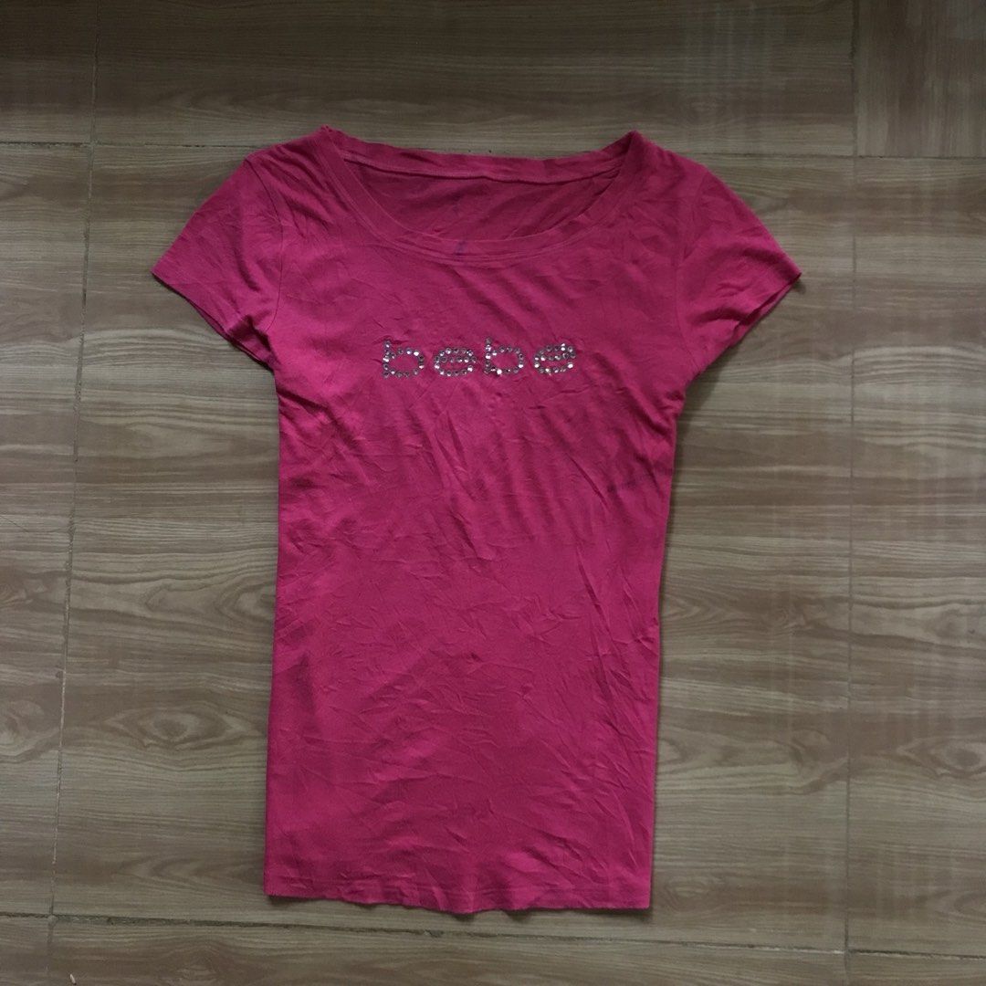 Y2k Bebe Pink Tops (Category: Others Tops) located in Cebu City. Submitted by whytruekoy (Listing ID 1468582075, Image 1). Description: Y2k Bebe Pink Tops Authentic Small - Med.