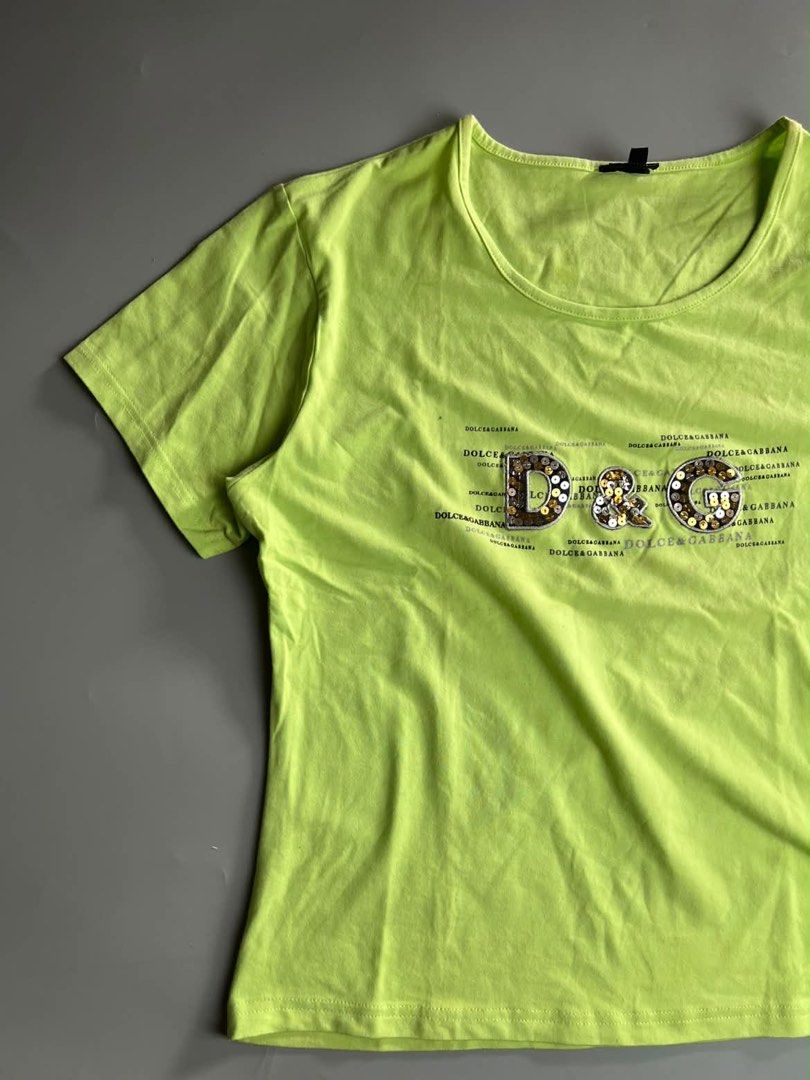 Y2K Dolce & Gabbana - Sequin Logo - Shirt (Category: Luxury Apparel) located in San Pablo. Submitted by hiddenrygn (Listing ID 1468633246, Image 2). Description: Y2K Dolce & Gabbana - Sequin Logo - Shirt Size : XXL(17” 22”) Signs of usage Excellent condition Authentic DM!.
