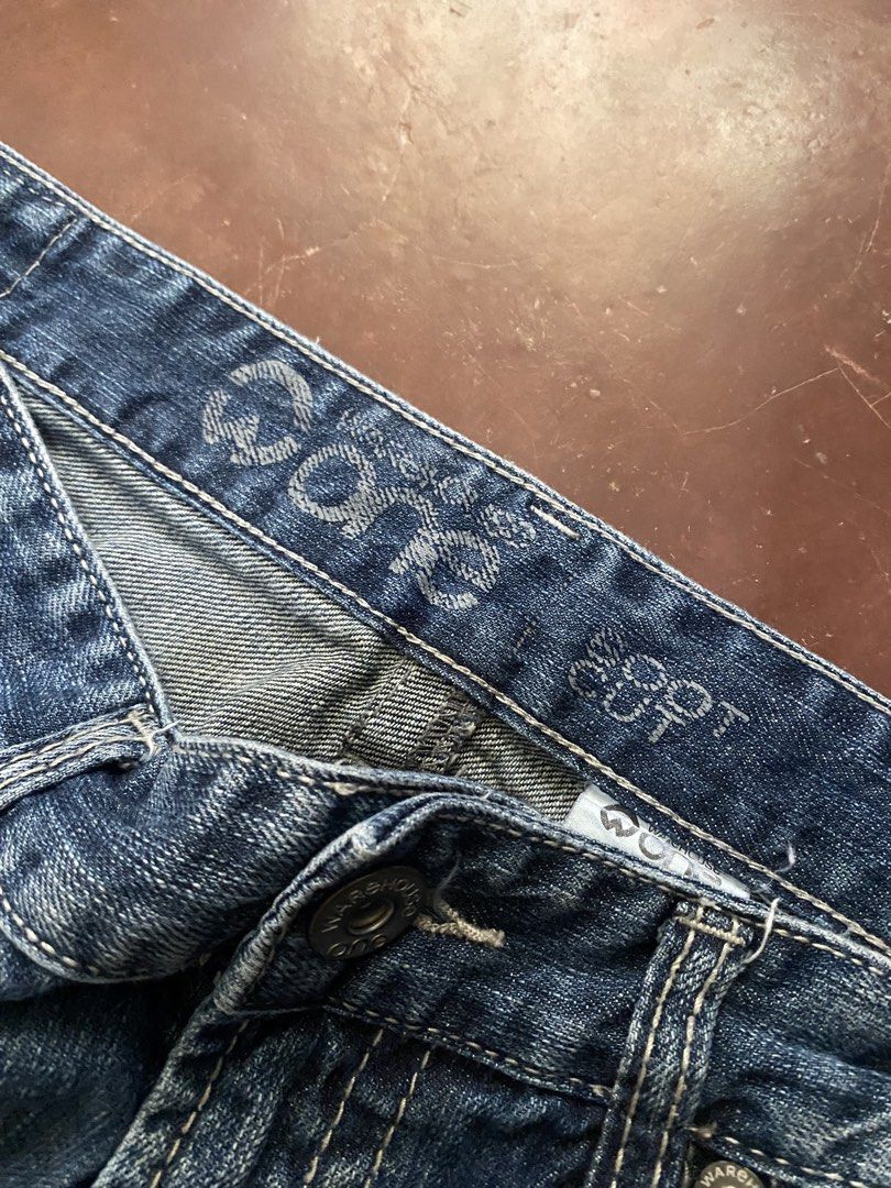 Y2k Warehouse One Bootcut (Category: Jeans) located in Malita. Submitted by ronnyboi (Listing ID 1468632217, Image 2). Description: W:36 L:39 T:13 H:9.2 Mine:700.