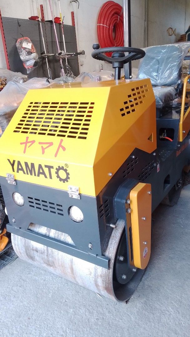 YAMATO JAPAN VIBRATOR ROLLER (Category: Announcements) located in Manila. Submitted by ivan2.0 (Listing ID 1468502156, Image 1). Description: YAMATO JAPAN VIBRATORY ROLLER (RIDE ON ) DRUM SPECS👇👇 MODEL: FVR-850 ROLLER SIZE: 2000*850MM RATED POWER: 9.0HP ADVANCE SPEED: 60/MIN DRIVE MODE: HYDRAULIC EXCITING FREQUENCY: 70HZ EXCITING FORCE: 30KN GRADEABILITY: 25% N:W: 1000KG WORKING DIRECTION: BI DIRECTION YAMATO JAPAN DIESEL ENGINE 12HP ENGINE SPE