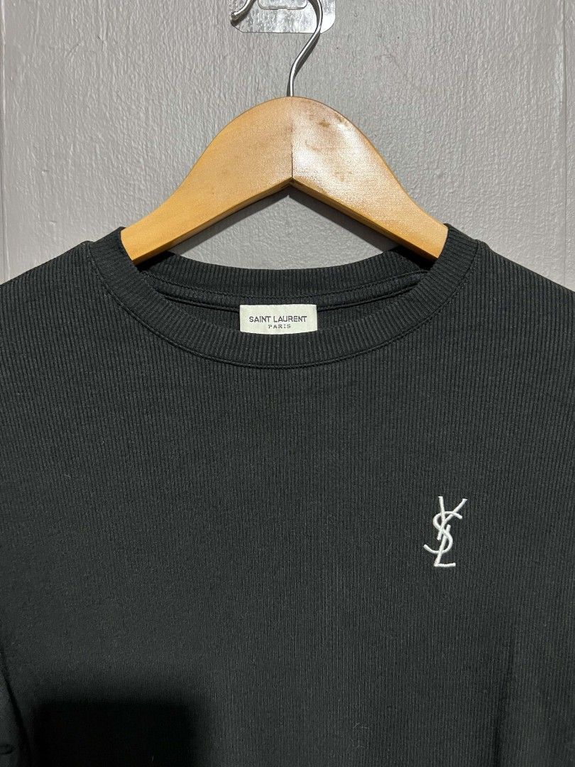 Ysl stretch longsleeves (Category: Longsleeves) located in Cavite. Submitted by southcloset (Listing ID 1468526379, Image 3). Description: can fit for small to medium no issues as new.