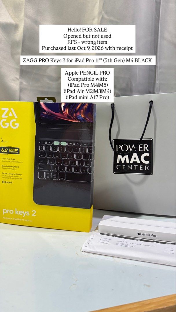 ZAGG PRO KEYS 2 (Category: Other Accessories) located in San Pedro. Submitted by maeamaffie (Listing ID 1468643423, Image 1). Description: .