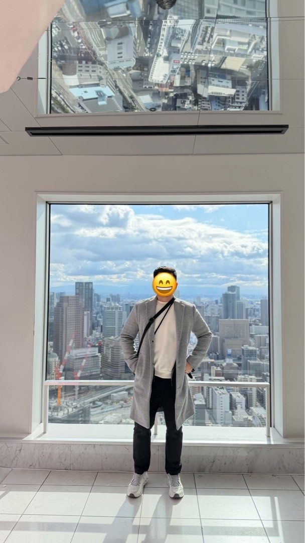 Zara Gray Wool Coat (Category: Coats, Jackets and Outerwear) located in Quezon City. Submitted by ktnnbcyn (Listing ID 1468621541, Image 1). Description: - Body reference: 5’7” 75kg - Bought for 9k in store - Deep pockets on both sides - Condition: used once only .