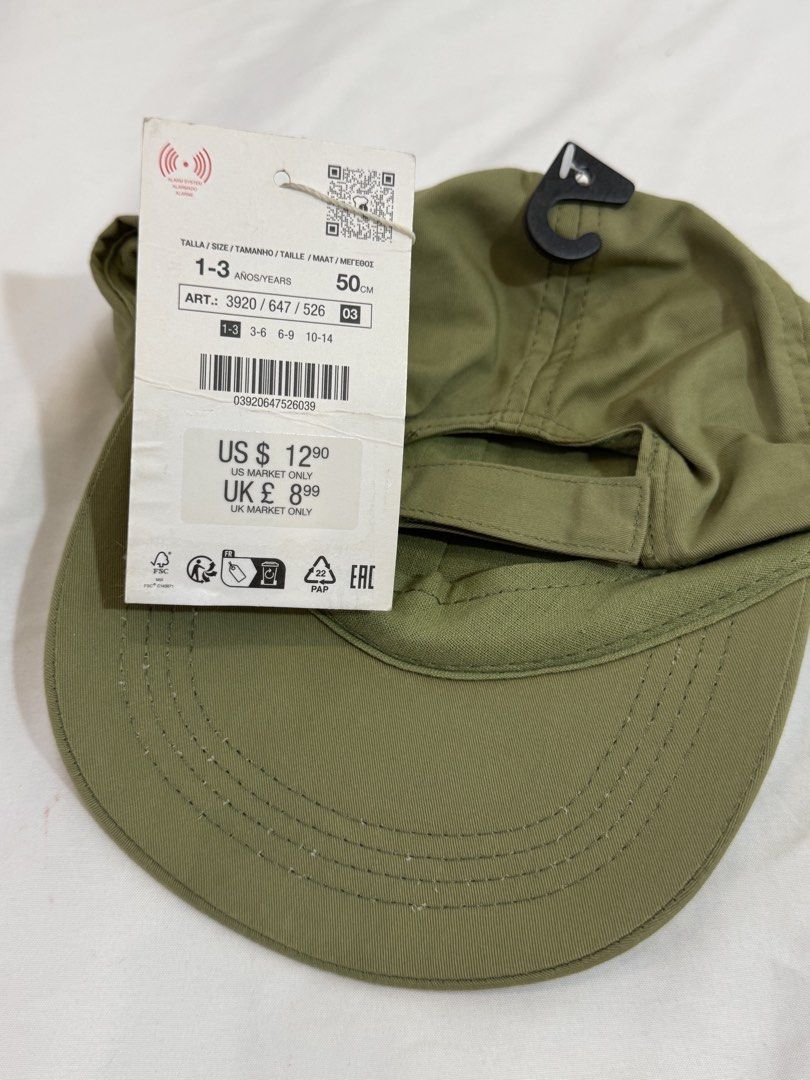 Zara Kids Cap (Category: Babies & Kids Fashion) located in Quezon City. Submitted by shopper_xoxo (Listing ID 1468512906, Image 2). Description: Brand new with tag 😊 📦 From Zara Japan 🚚 On hand and ready to ship MOP: GCash and BPI Shipping starts at ₱65 only ✨ .