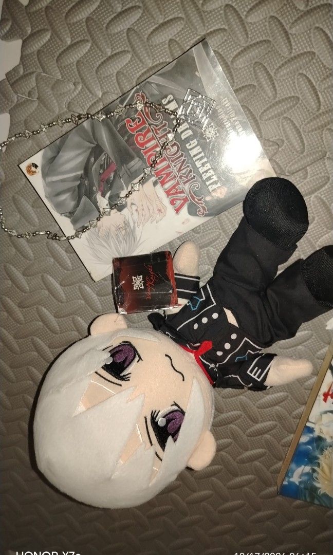Zero kiryu plush from vampire knight (Category: Character Goods) located in Cavite. Submitted by xnyukina (Listing ID 1468505518, Image 2). Description: Bnew with pptg vintage Zero kiryu plush from vampire knight hard to find and so Rare Sold as Bundle only plush+necklace + vampire knight fleeting dreams book English ver.