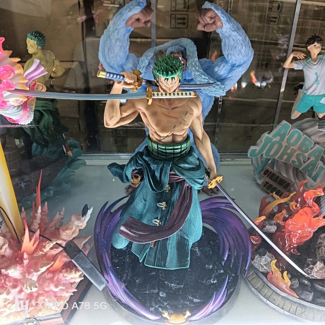 Zoro anime figure (Category: Figurines & Statues) located in Manila. Submitted by charlie0620 (Listing ID 1468540860, Image 1). Description: .