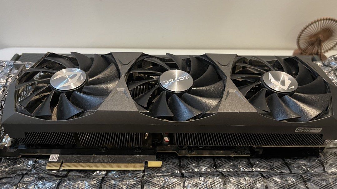 Zotac Gaming GeForce RTX 3080 Trinity (Category: Computer Parts) located in Marikina City. Submitted by pfhermosa (Listing ID 1468681847, Image 1). Description: 🔥 ZOTAC GeForce RTX 3080 Trinity Triple-Fan GPU Powerful graphics card for high-performance gaming and demanding workloads. Ideal for 1440p gaming and capable of 4K gaming in supported titles. ✅ NVIDIA GeForce RTX 3080 ✅ 10GB or 12GB GDDR6X VRAM (verify your exact variant) ✅ Triple-fan I