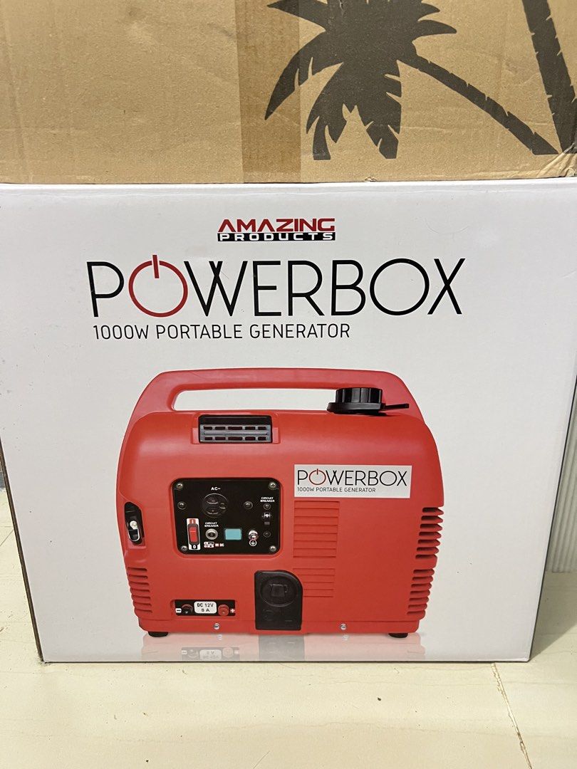 1000W PORTABLE GENERATOR (Category: Electrical, Adaptors & Sockets) located in Manila. Submitted by cessss_ (Listing ID 1468717982, Image 2). Description: 📍 Location: Las Piñas City Reason for selling: Upgrading/switching to a power station. 5 minutes lang nabuksan for testing then binalik na agad sa box. NEVER USED AGAIN. Working good and no issues. - Brand new condition - Complete with original box - With FREE engine oil (bought it for ₱500+, 