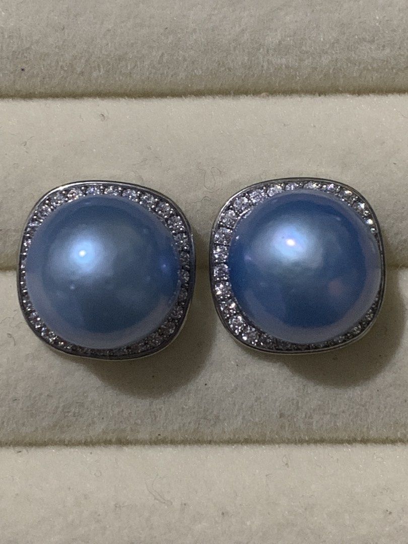 12mm authentic akoya pearl titanium stainless steel setting (Category: Earrings) located in Angeles City. Submitted by aaajaaaded (Listing ID 1468764216, Image 1). Description: payment first via g plus sf sale firm price posted with blemishes and fishbites ( SEE PHOTOS) very nice natural color good luster🥰 hk sourced if in doubt, pls leave this posting READ🙏.