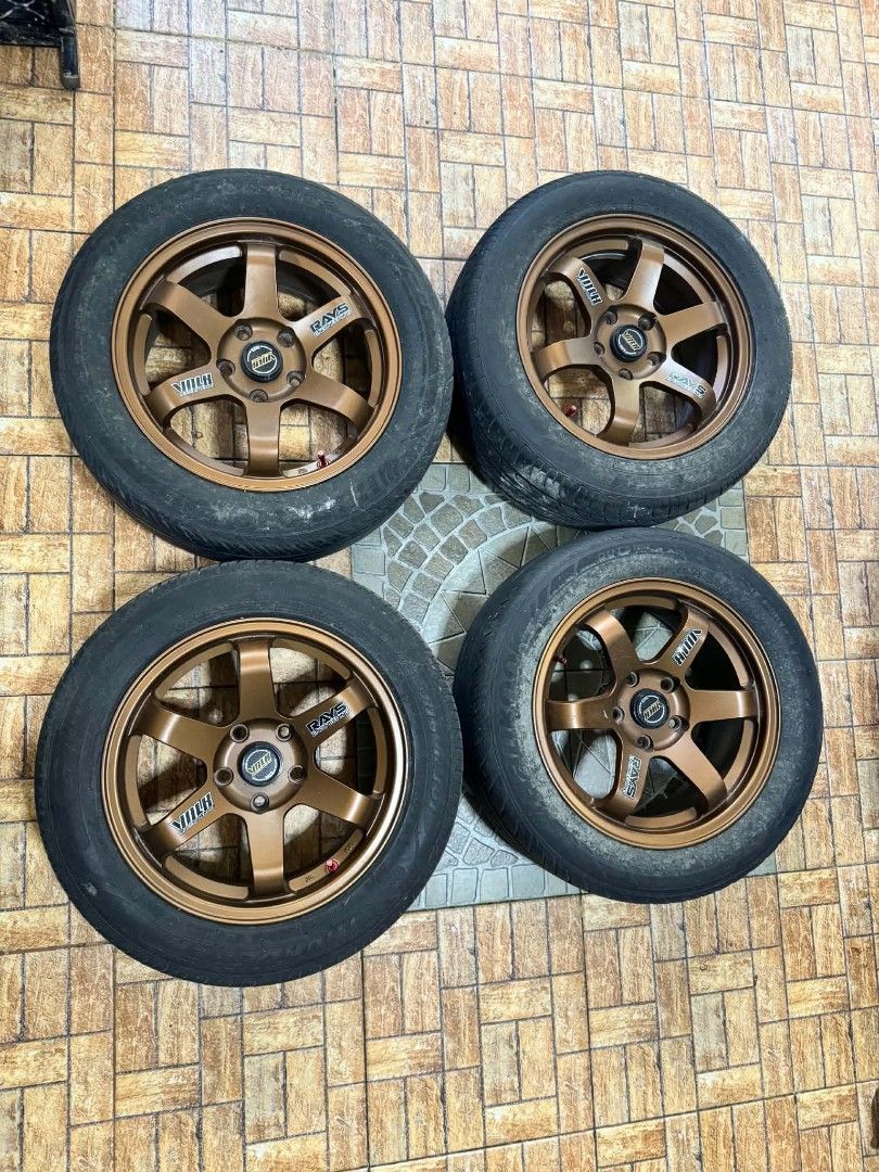16" Volks 5x114 Mags (Category: Mags and Tires) located in Manila. Submitted by nakahodo014 (Listing ID 1468752672, Image 2). Description: Galing sa Civic FC fresh newly painted no issue QC Location Freebie na gulong!.