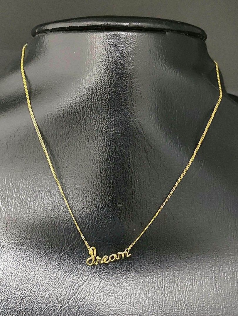 18k Saudi gold dream necklaces (Category: Necklaces) located in Manila. Submitted by bhelgoldseller2ndaccount (Listing ID 1468733222, Image 3). Description: New!!✨New!!✨New!! Authentic 18k Saudi Golds 💯pawnable/naisasanla 💯with high appraisal rate 💯good investment 💯Direct supplier price 👉OPEN for resellers 🌺please take time to evaluate their actual sizes and grams 👉Best panggift for all occasions ✅ Sold per grams not per piece Kya lowest p