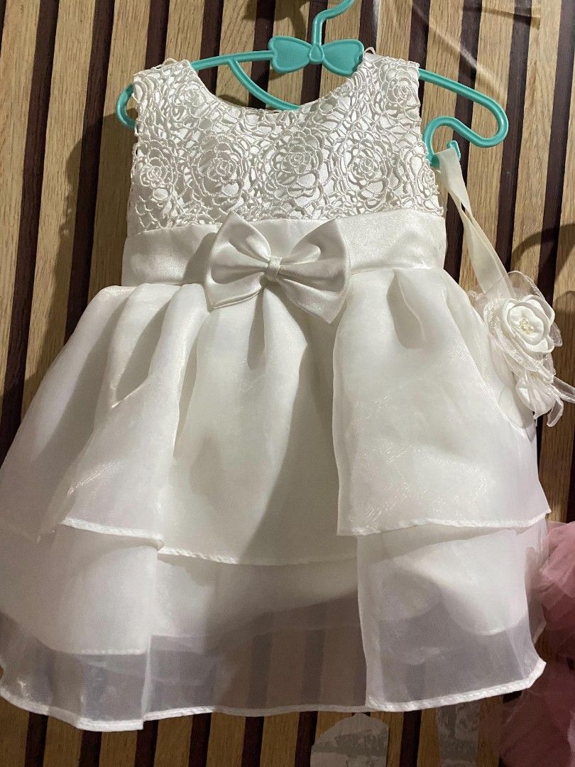 1st christening gown set (Category: Babies & Kids Fashion) located in Cavite. Submitted by tanyasy2729 (Listing ID 1468738484, Image 1). Description: 1st christening gown set shoes pair socks pair headband belo loc imus pm can ship via shop33 check out for sf ₱50.